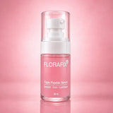 Premium Florafix Triple Peptide Serum 30ml in pink bottle for deep hydration, anti-aging care, and glass skin glow.