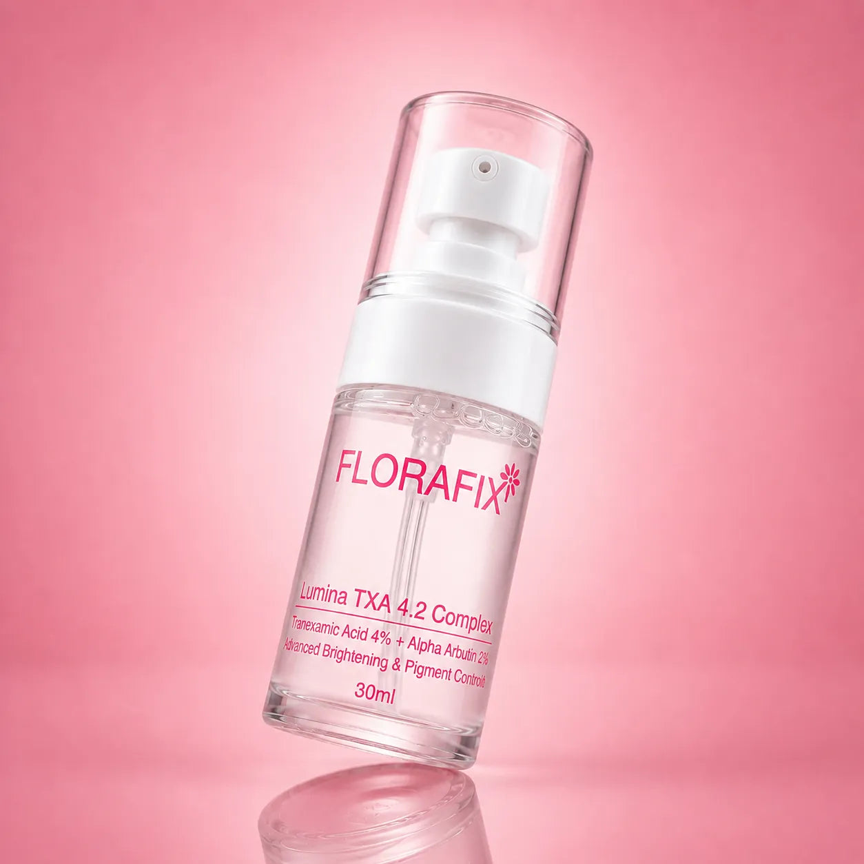 Florafix Lumina TXA 4.2 Complex face serum for pigmentation correction, even skin tone, and deep hydration.